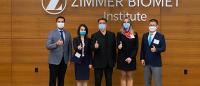 Dennis Tarnow and CDM Implant Fellows at Nov. 6 symposium